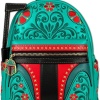 Boba Fett Floral Embroidered Purse Mini Backpack