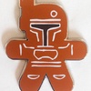 Disney Gingerbread Mystery Collection Boba Fett Pin...