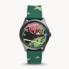 Fossil Boba Fett Three-Hand Green Silicone Watch