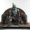 Gentle Giant Boba Fett on Throne Premier Collection...