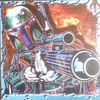 Solid Plate Boba Fett Lithograph