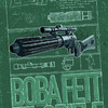 Star Wars Weapons Collection Boba Fett EE-3 Rifle Metal...