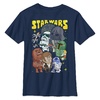 The Empire Strikes Back Cartoon Style Kids T-Shirt