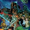 Topps Master Visions #7 J. Scott Campbell and Alex Garner (1995)