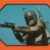 Topps Return Of The Jedi Series 1 Sticker #25 Boba Fett (1983)