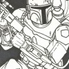 Star Wars Galactic Files Sketch Card Chad McCown (2012)