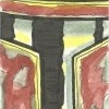 Star Wars Galactic Files Sketch Card Jeremy R. Scott (2012)
