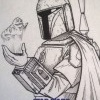 Star Wars Galactic Files 2 Sketch Card Lak Lim (2013)