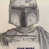 Topps Star Wars Galactic Files 2 Sketch Card Shaun Stroup (2013)