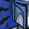 Star Wars Galaxy 4 Jango Fett Sketch Card, Grant Gould (2009)