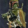 Topps Star Wars Galaxy 6 #9 Boba Fett (Foil) (2011)