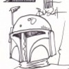 Topps Star Wars Heritage Sketch Card Matt Busch (2004)