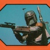 Topps Return Of The Jedi Series 1 Sticker #25 Boba...