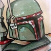 Topps Star Wars Galactic Files Sketch Card, Kimberly Dunaway (2012)