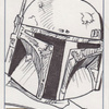 Star Wars Galaxy 6 Sketch Card, Alex Buechel (2011)