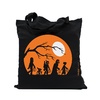 "Trick or Treat" Halloween Tote Bag by Her...