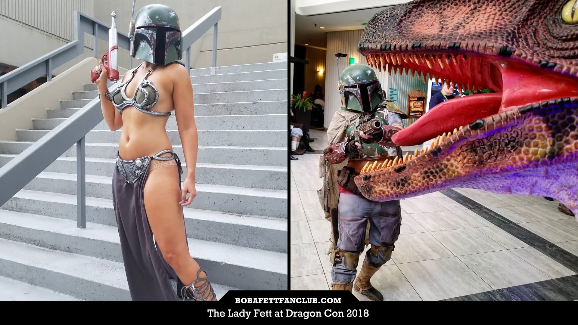 The Lady Fett at Dragon Con 2018 Catch her updates on Instagram: https