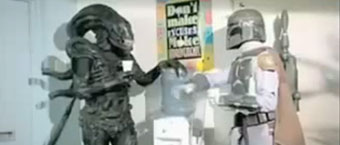 Kropserkel Costumes and Space Channel present "Sci-Fi Talent Agency"