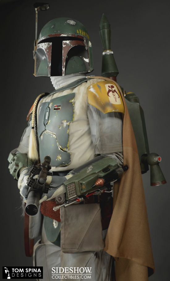 sideshow life size boba fett