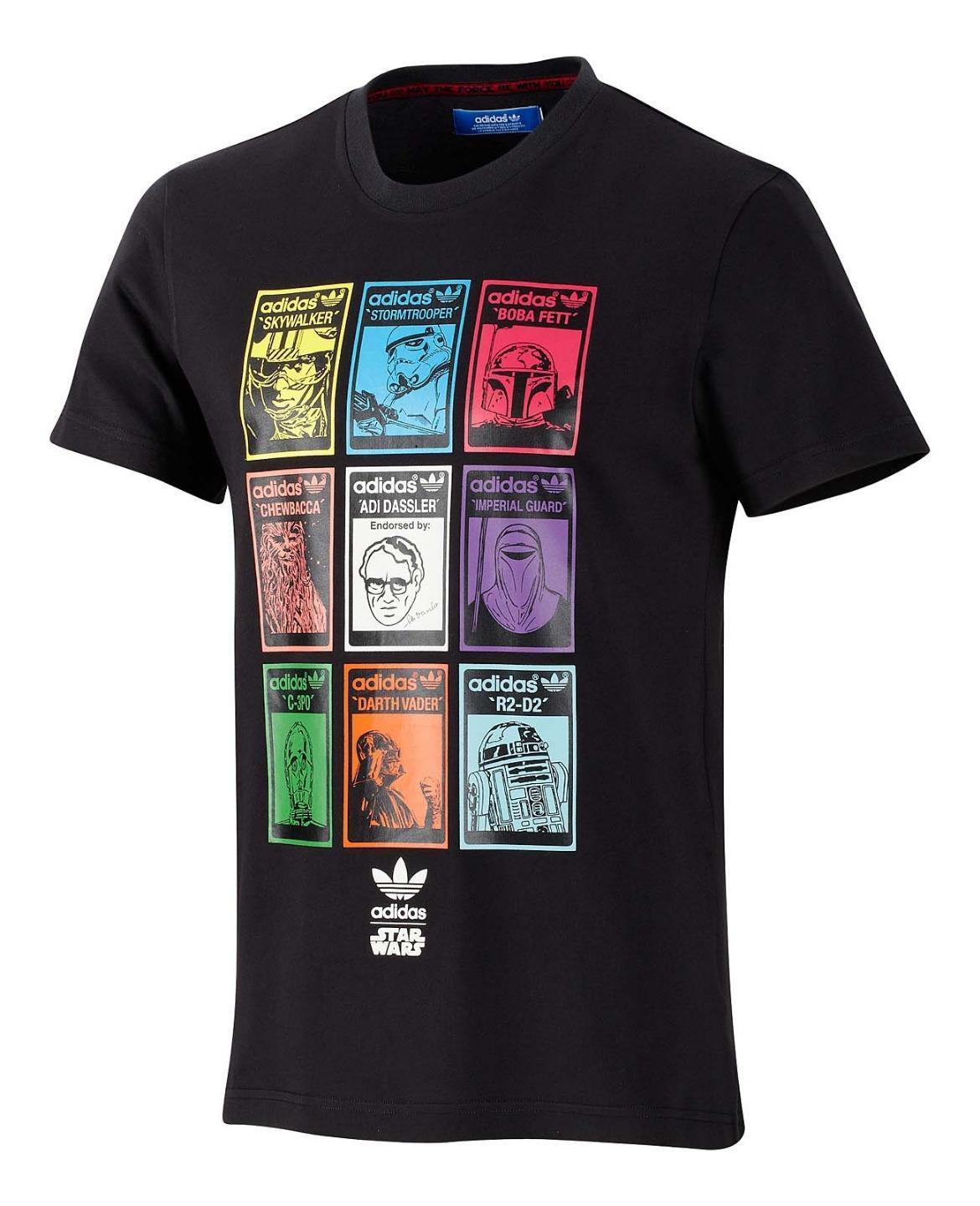 Adidas Star Wars Adi Dassler T-Shirt - Boba Fett Collectibles Fett Fan Club