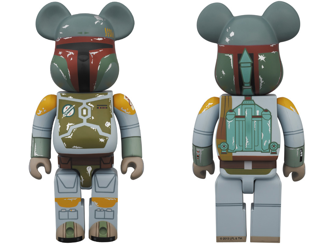 Be@rbrick (Bearbrick) Boba Fett 400% - Boba Fett Collectibles ...