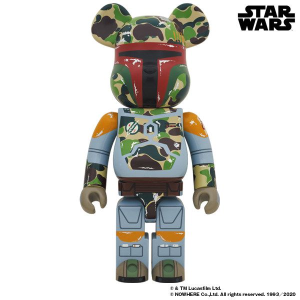 Be@rbrick (Bearbrick) BAPE Boba Fett (1000%) - Boba Fett