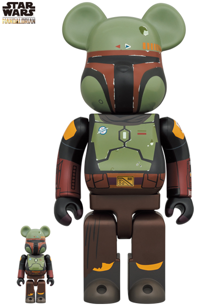 BE@RBRICK BOBA FETT 100％ & 400％ クリアランス最安価格 SF