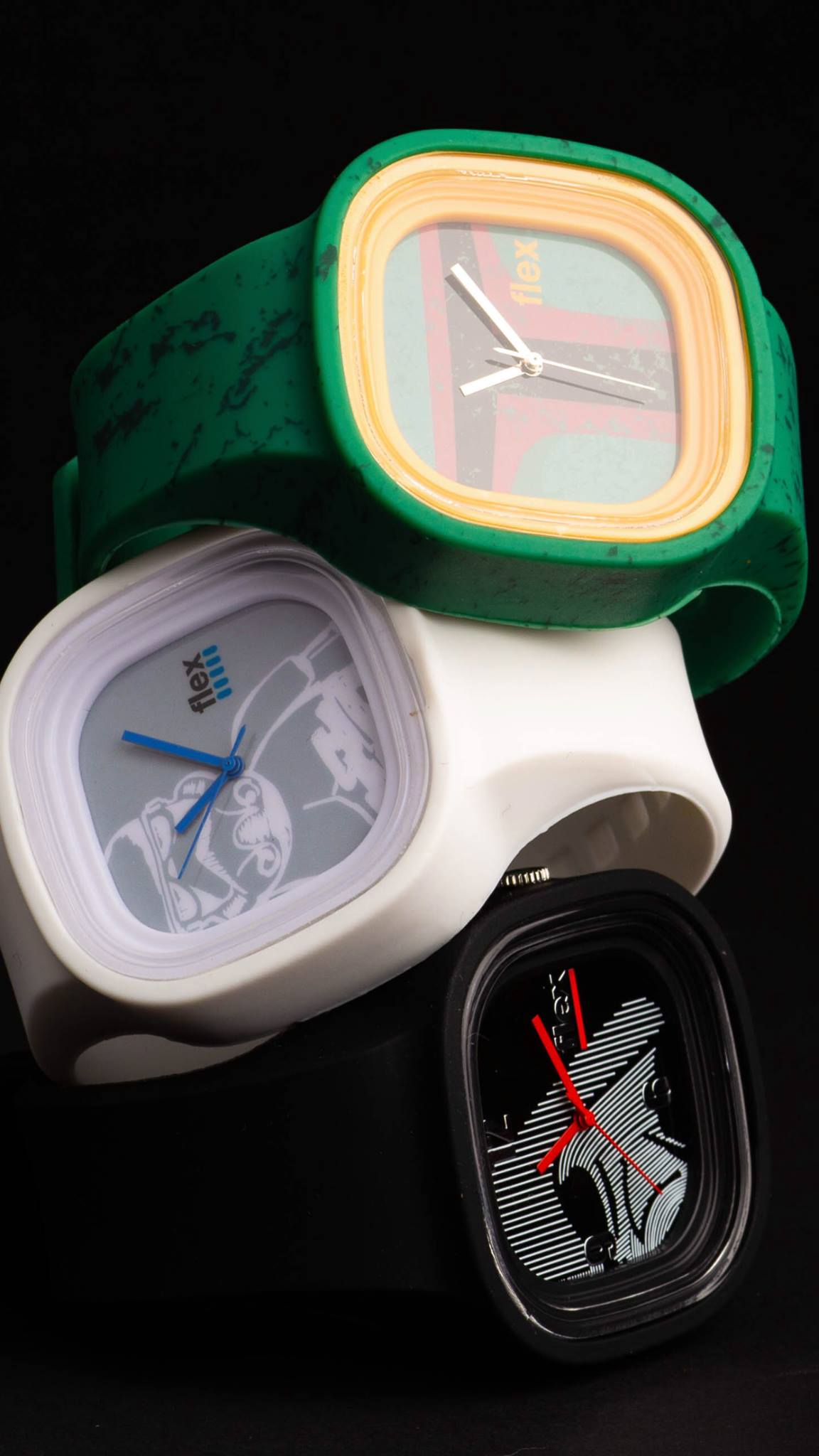 Boba fett deals flex watch