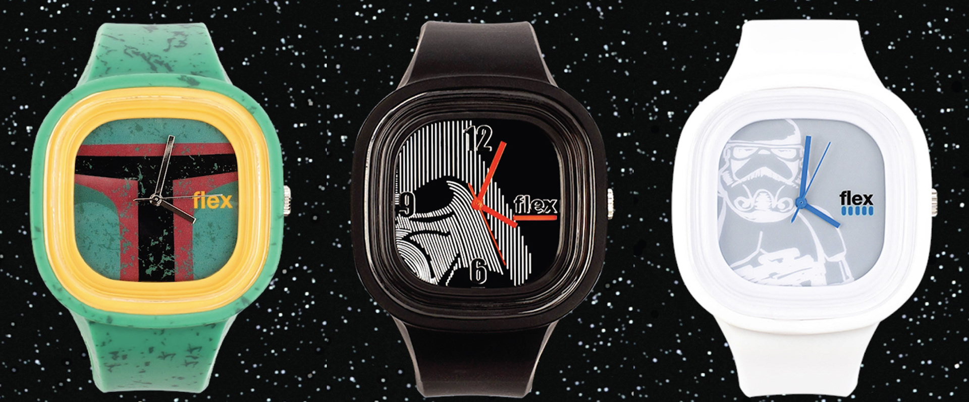 Boba fett deals flex watch