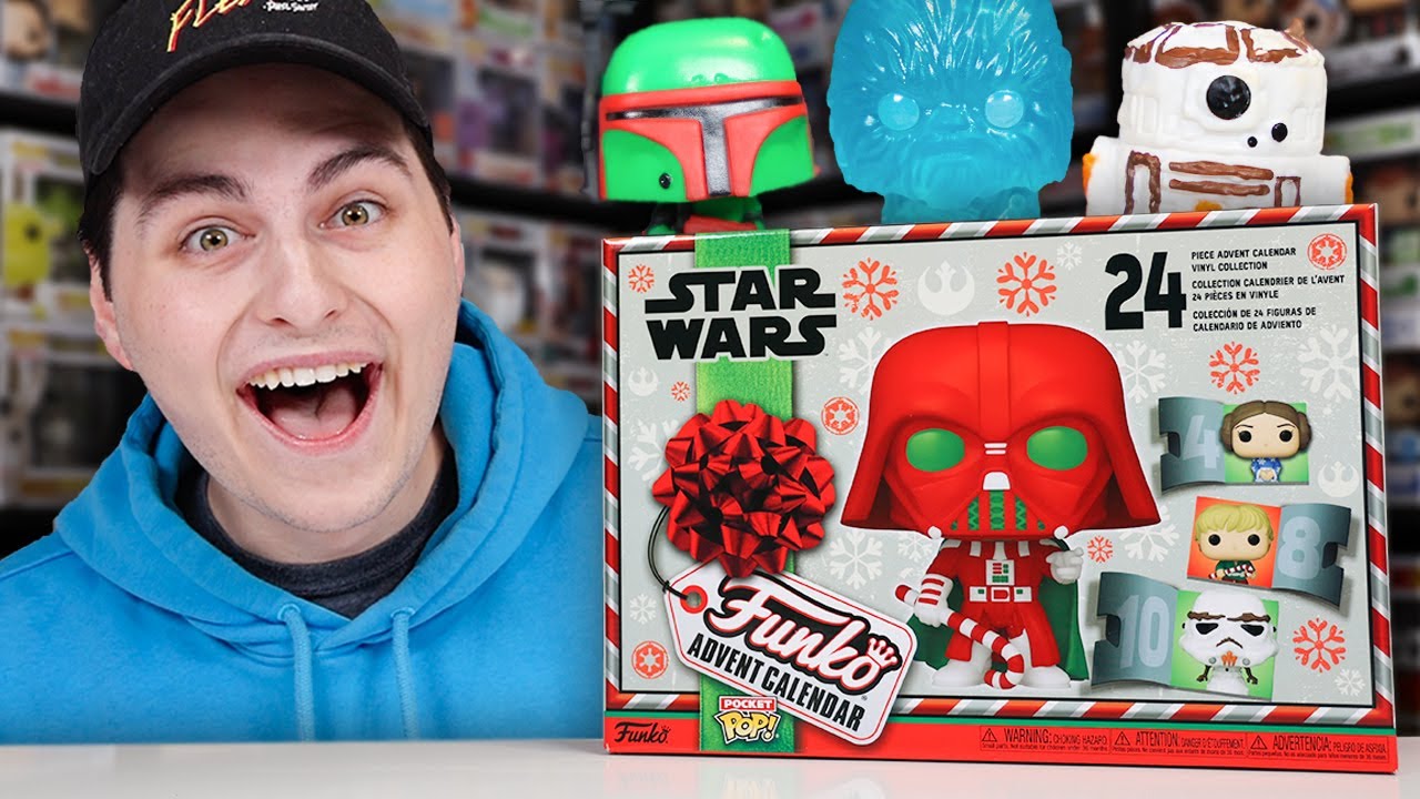 Funko Pocket Pop 24 Piece Star Wars Advent Calendar Boba Fett