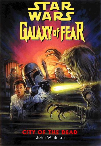 Star Wars Galaxy of Fear City of the Dead French Version Paperback Book 1999 