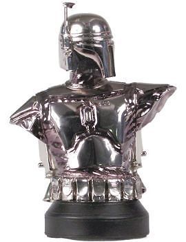 Gentle Giant Jango Fett MBNA Chrome Mini Bust (Mastercard