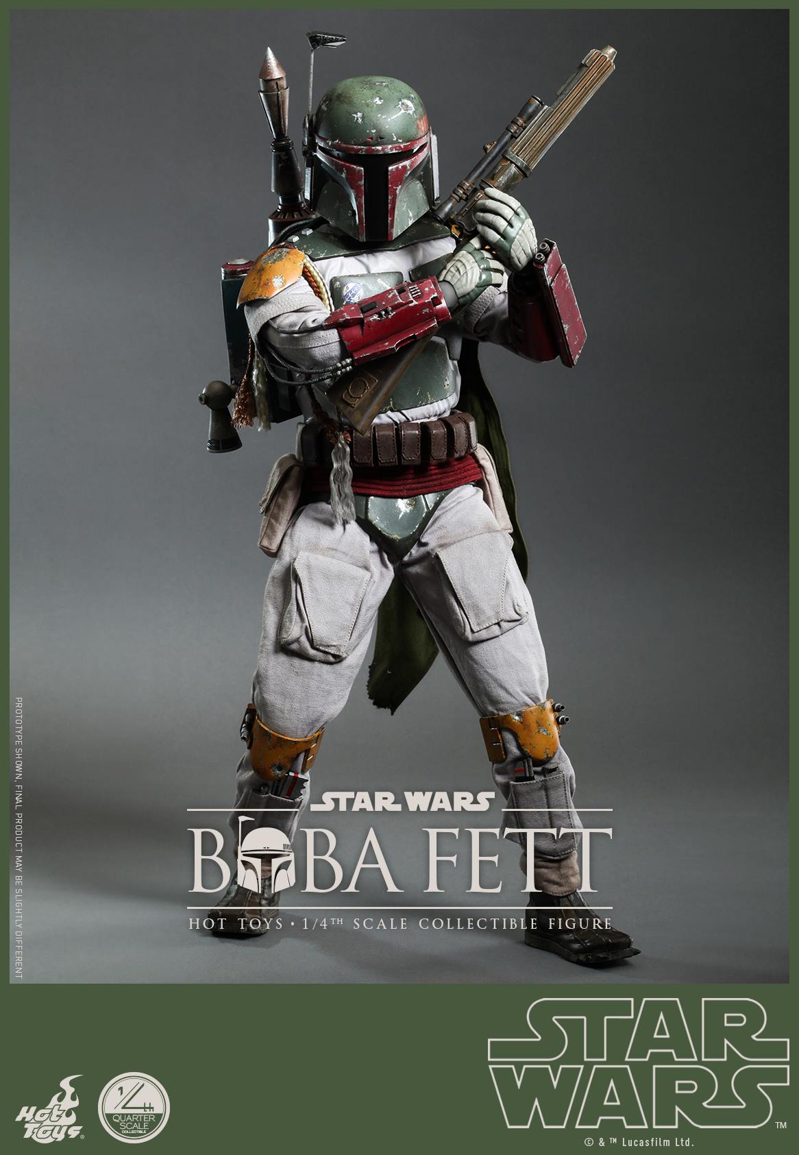 Hot Toys 1 4 Scale Boba Fett Return