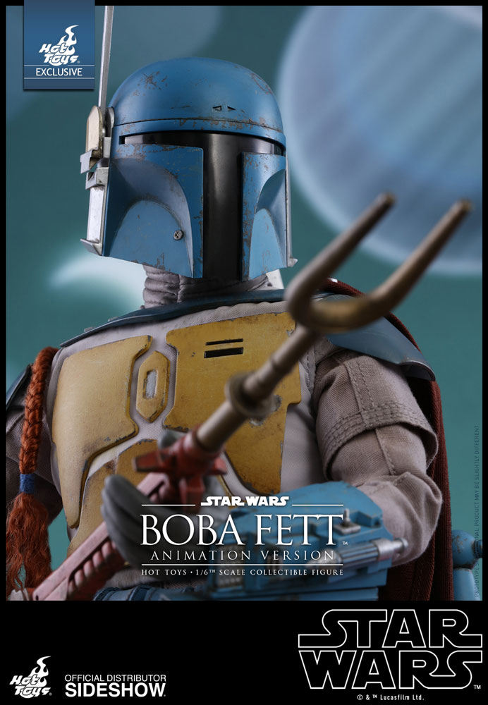 boba fett animated hot toys