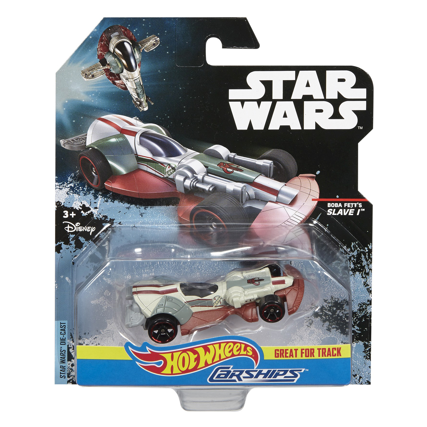 Mattel Hot Wheels Star Wars Starship Boba Fett Slave 1 Vehicle by 