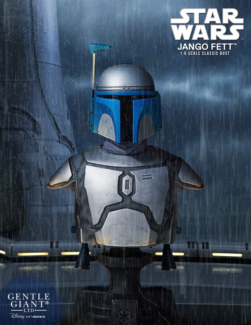 Gentle Giant Jango Fett Classic Mini Bust - Boba Fett Collectibles