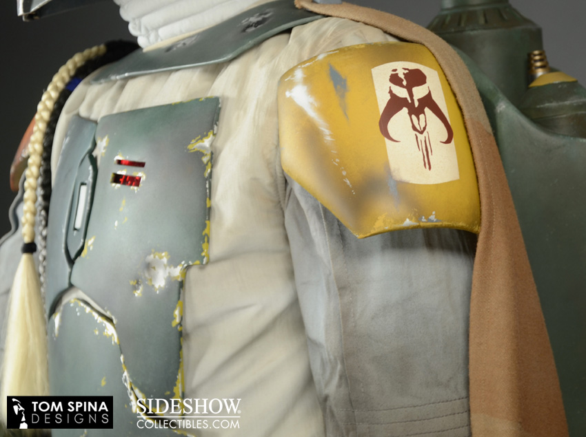 Sideshow Collectibles Life Size Boba Fett Mythosaur Skull Shoulder 