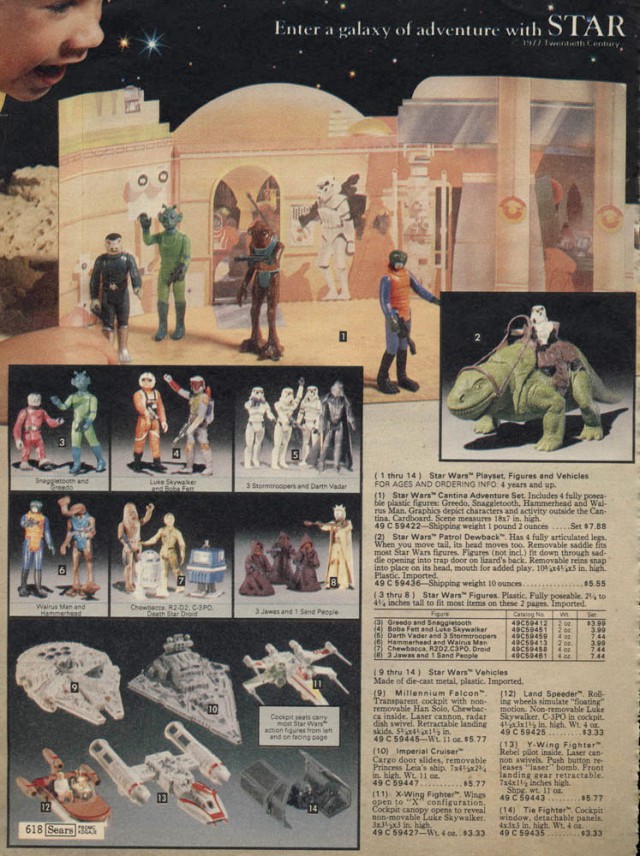 Sears Catalog "Wish Book for the 1979 Holiday Season" - Boba Fett...