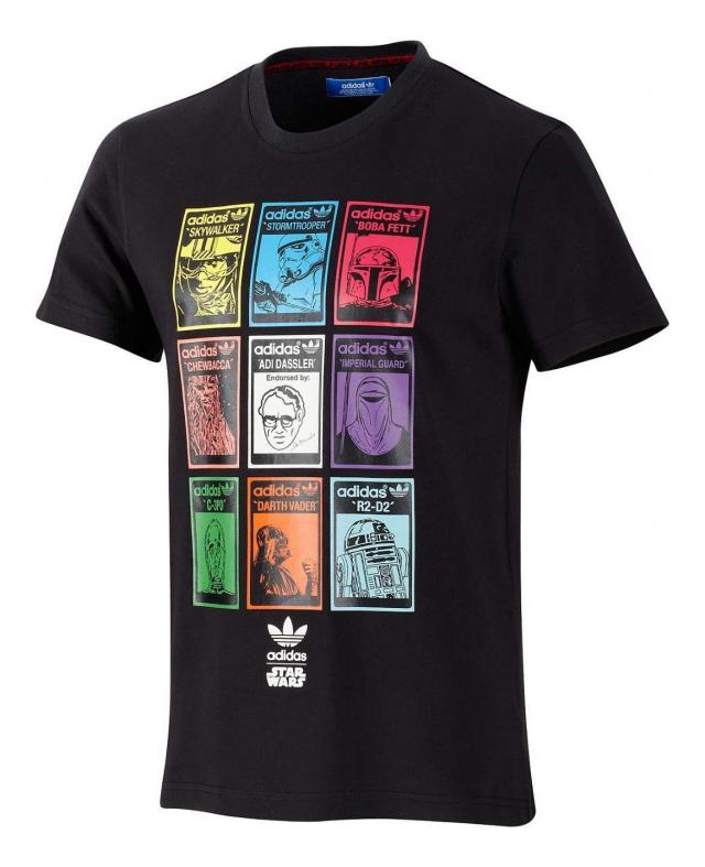 Observere ønskelig Skære Adidas Star Wars Adi Dassler T-Shirt - Boba Fett Collectibles - Boba Fett  Fan Club