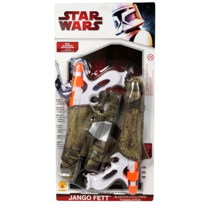 Star Wars Jango Fett 2 Blasters and Holster Set 