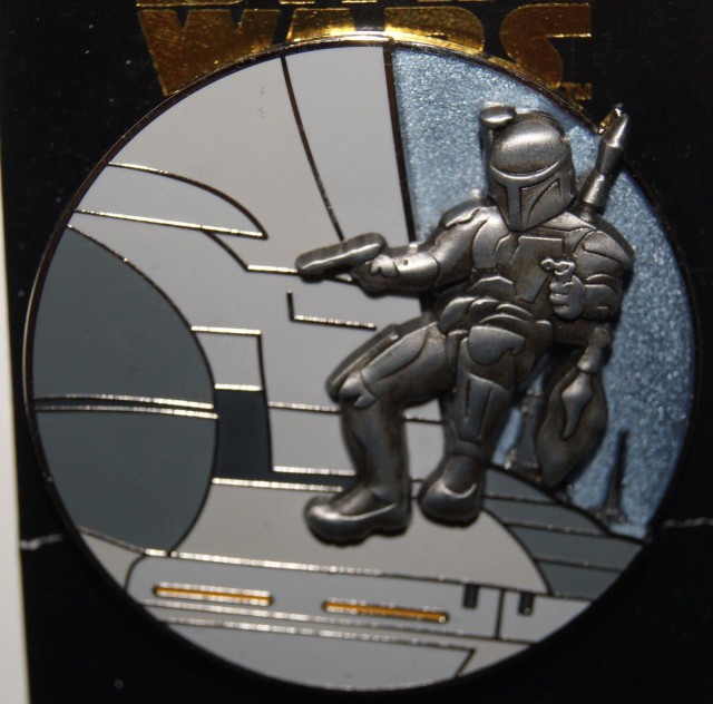 boba fett disney pin