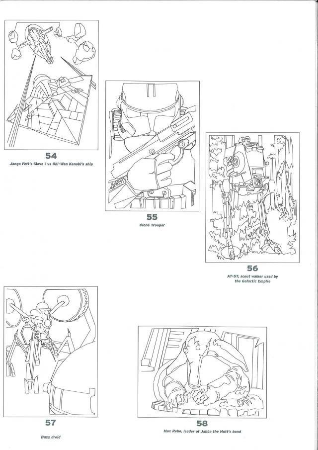 Dot to Dot Star Wars 100 Illustrations Boba Fett Fan Club