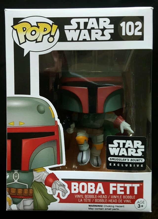 boba fett funko pop smuggler's bounty