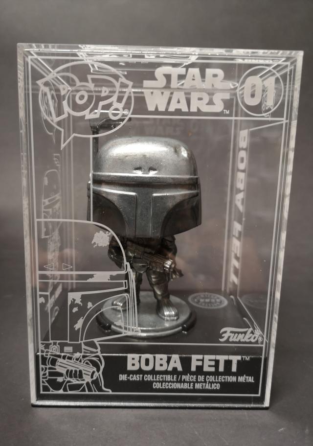 Funko Pop Boba Fett (DieCast) (Chase Variant) Boba Fett Collectibles
