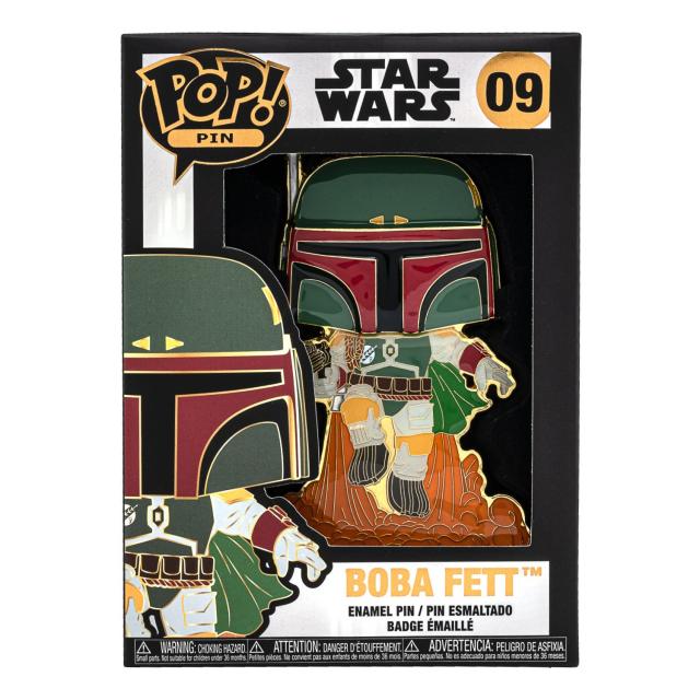 Funko Pop Pin Large Enamel Boba Fett 