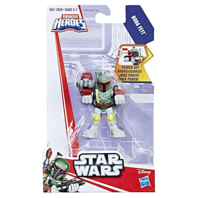 Galactic Heroes Boba Fett (Power Up) - Boba Fett Collectibles