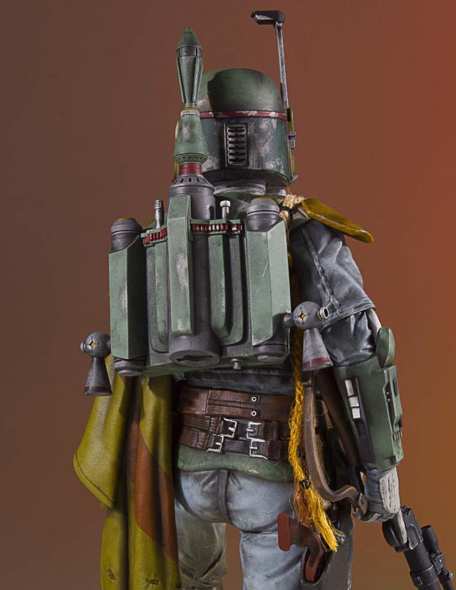 boba fett pewter statue