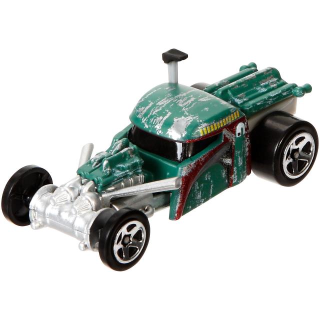 ©2015 Lucasfilm//Mattel STAR WARS Hot Wheels Character Cars BOBA FETT//BOSSK Neu!