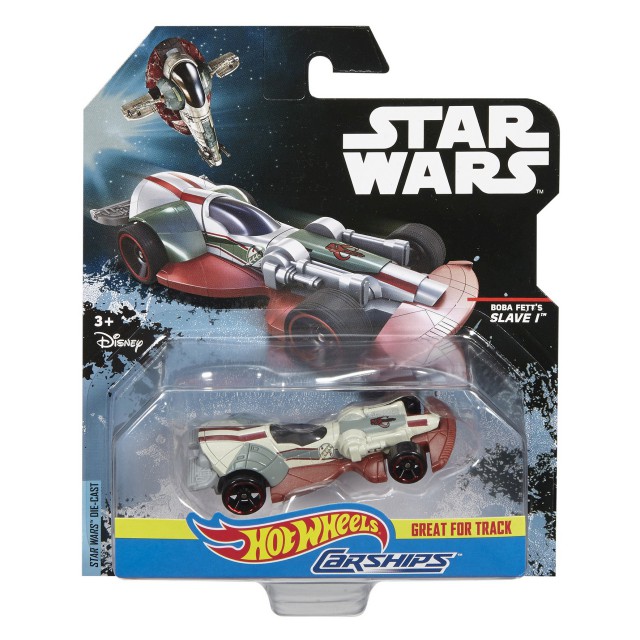 Disney Hot Wheels Star Wars Battle Rollers Starship Character Vehicle