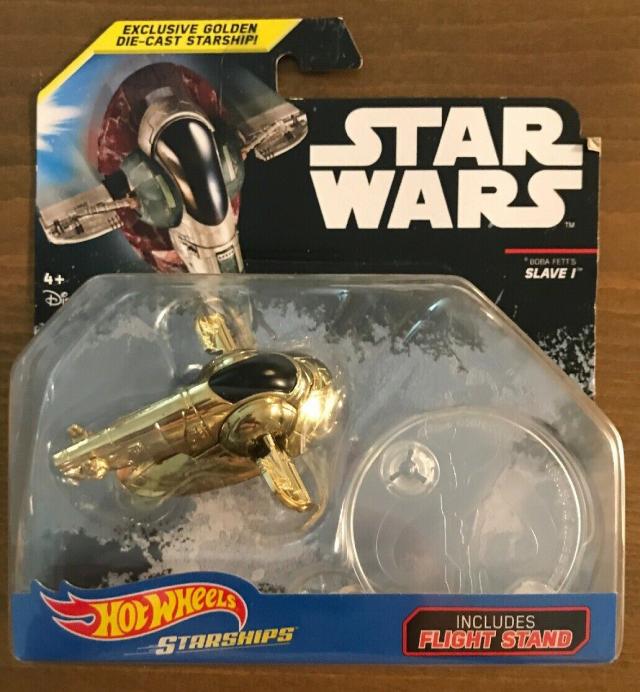 hot wheels star wars commemorative series boba fett's slave 1 starship